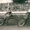 Vic Duggan (Harr'y)  & Bill Longley (New Cross) at Harringay, 1948